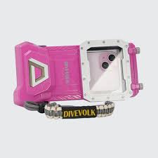 Carcasa DIVEVOLK SeaTouch 4 Max color rosa