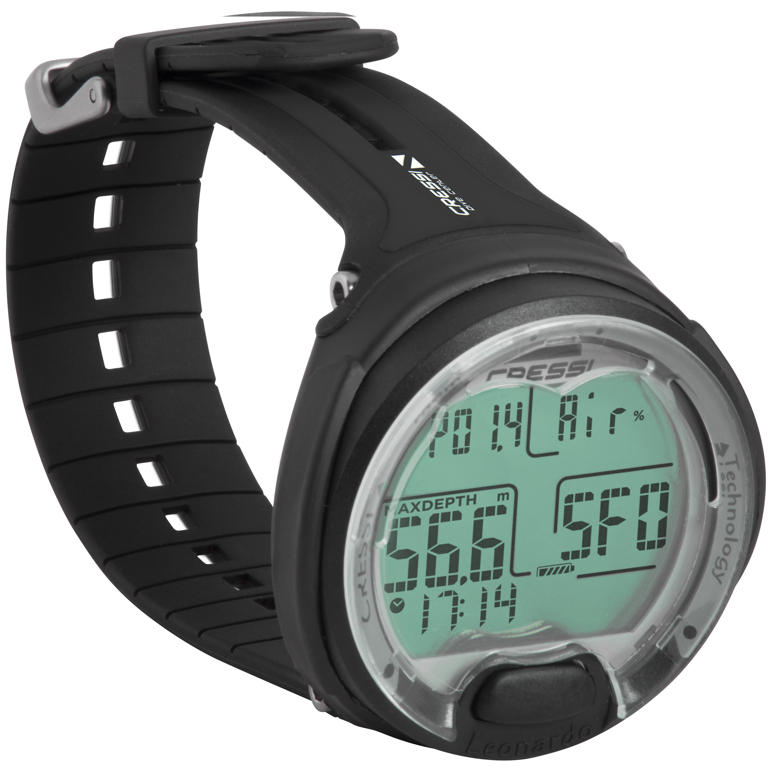 Ordenador buceo Cressi Leonardo 2.0 color negro-marino