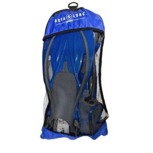 Kit snorkel Aqualung Azul Sport con bolsa azul talla 38-41