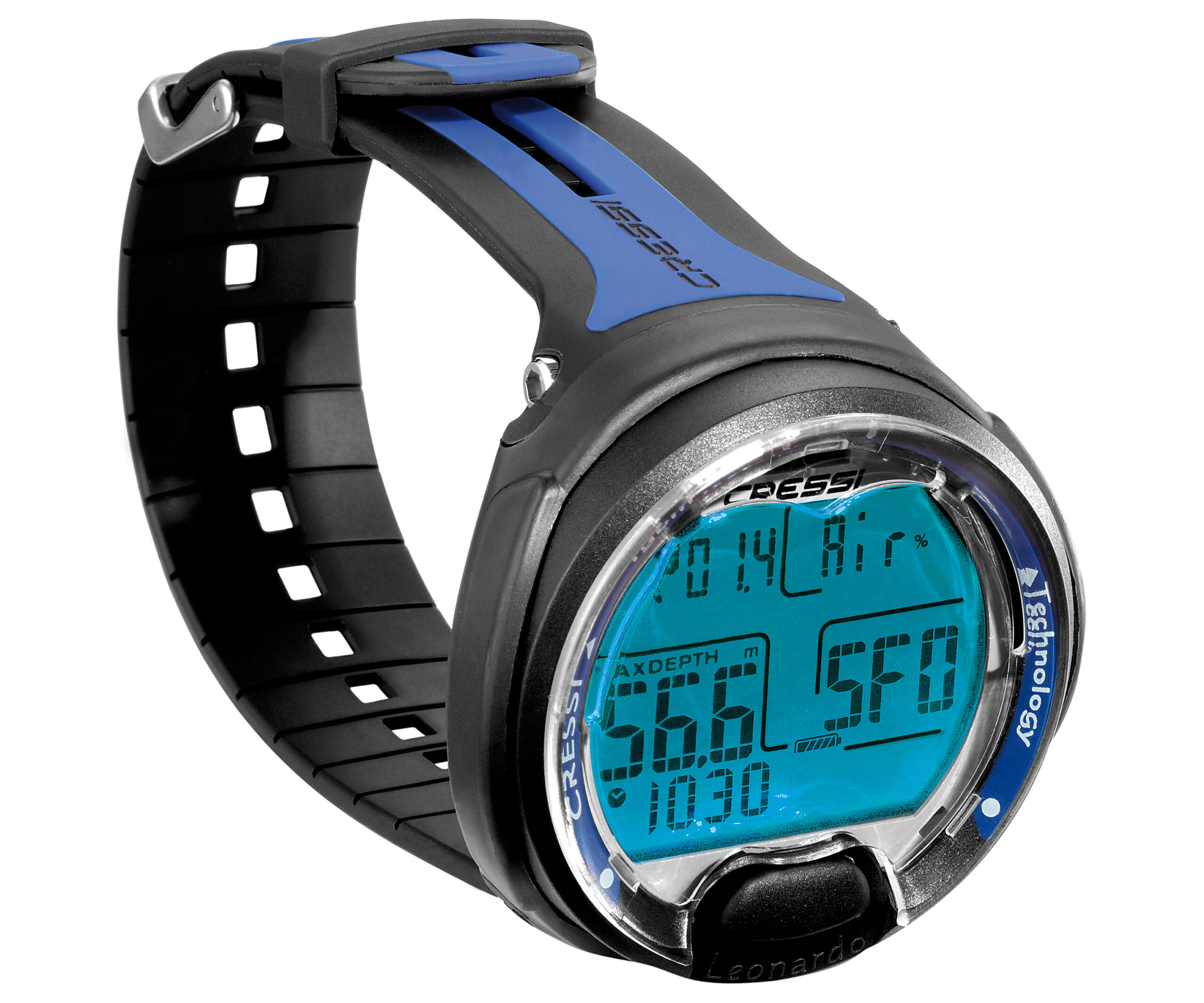 Ordenador buceo Cressi Leonardo 2.0 color negro-azul