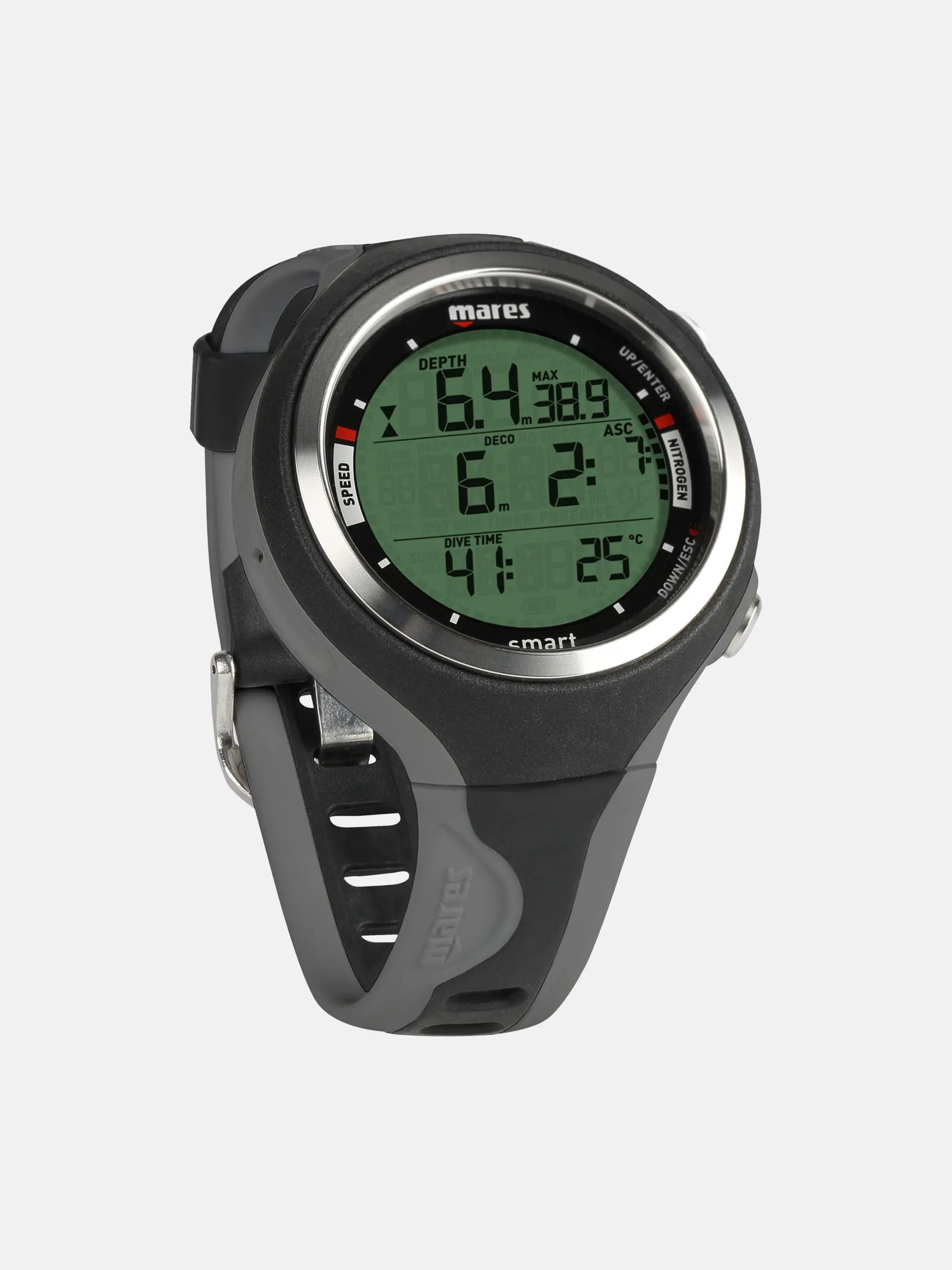 Ordenador de buceo Mares Smart gris/negro